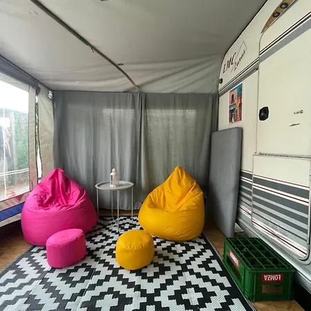 Camping Przyczepa Kempingowa Zuzia Surfwioska Jastarnia